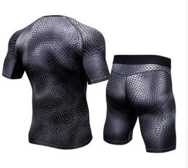 Men's Compression Muscle Gym Shorts