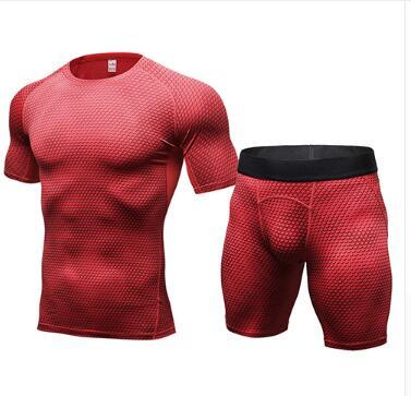 Men's Compression Muscle Gym Shorts